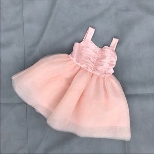 Janie and Jack pink tutu dress size 6-12 month